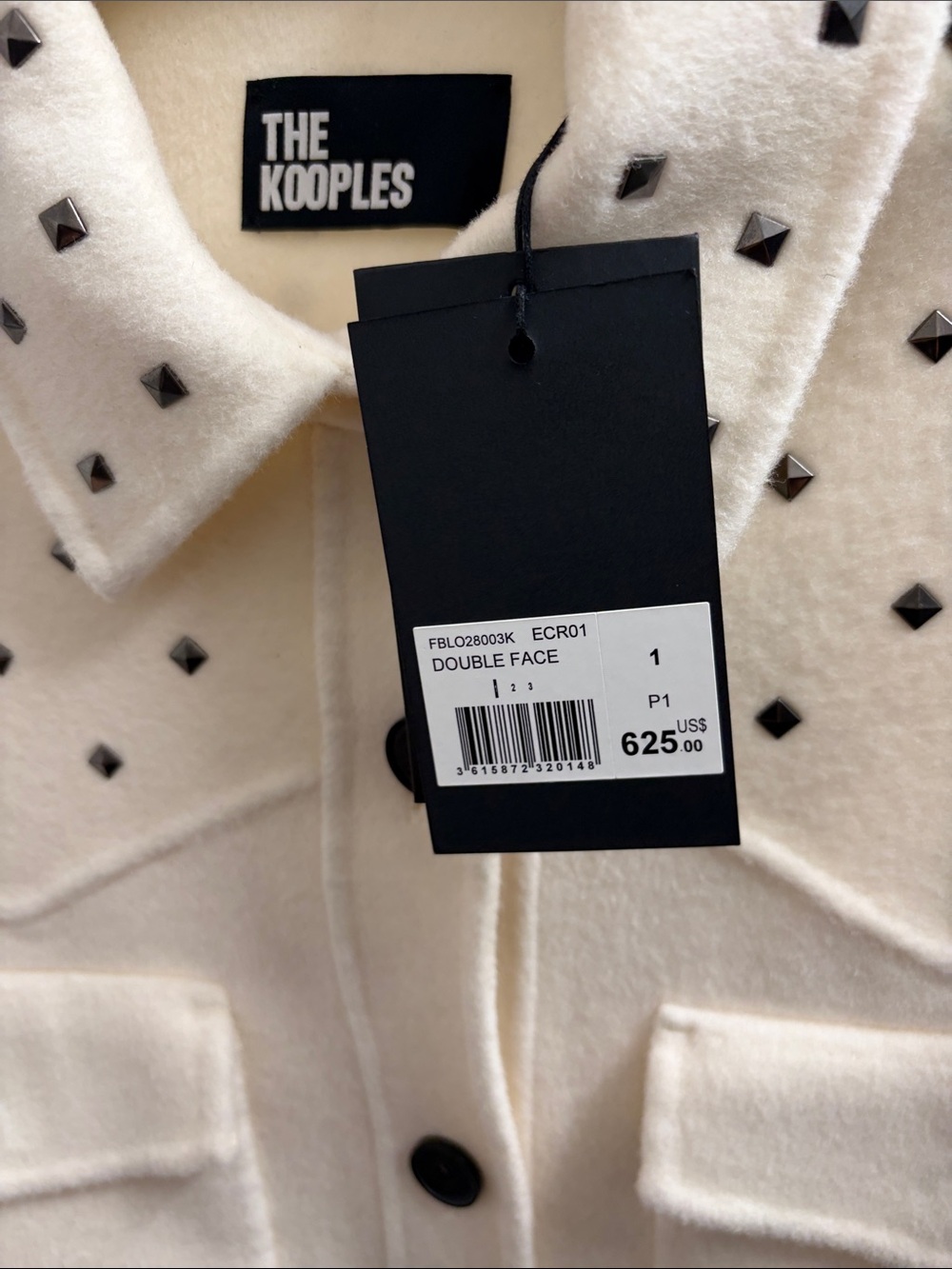 Kooples Wool Jacket - Picture 4 of 5